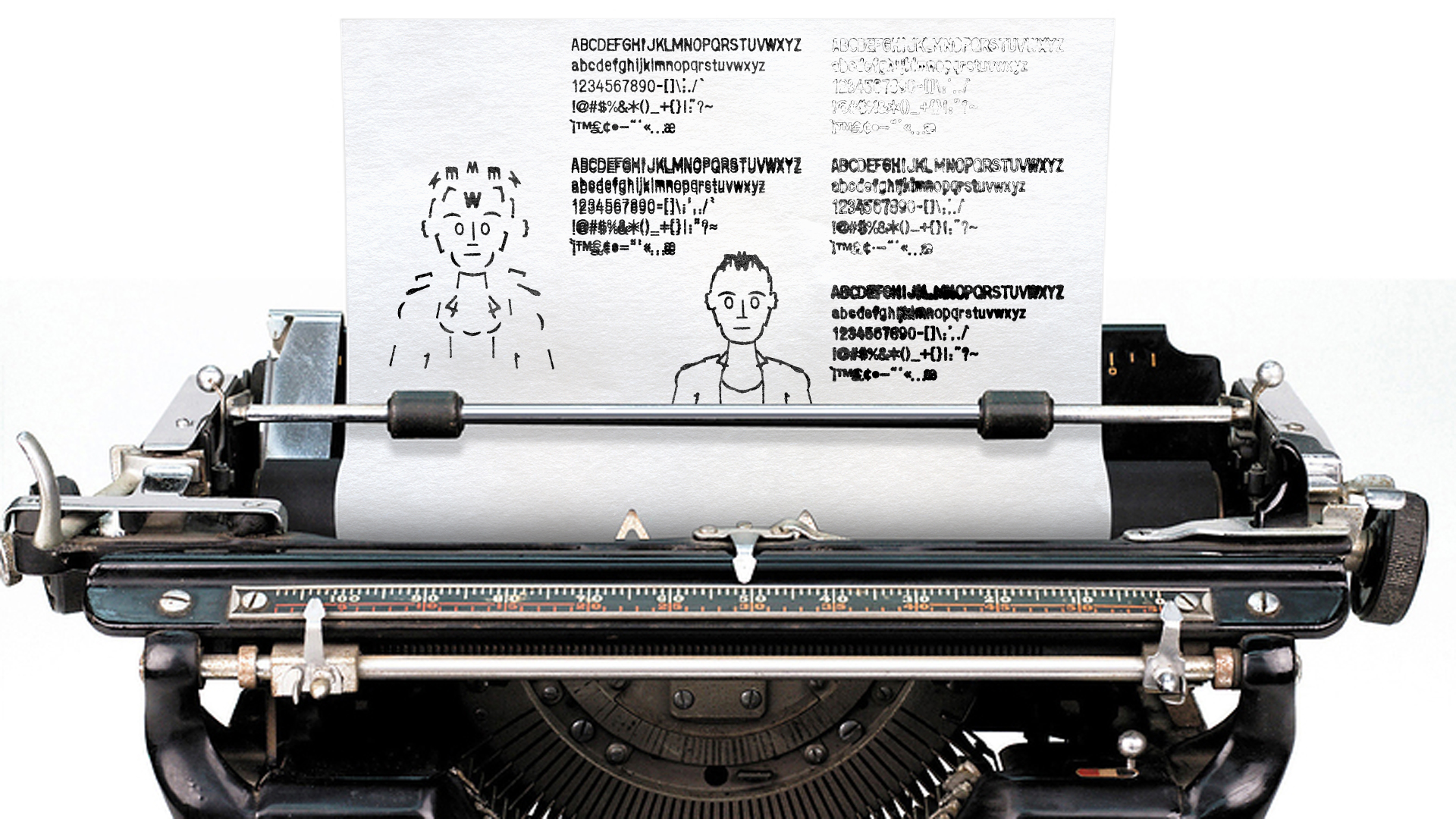 Typewriter example 1